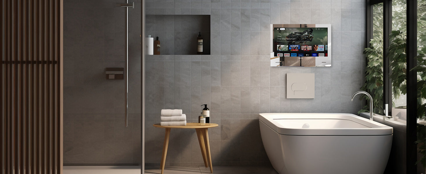 Sylvox Mirror Bathroom TV