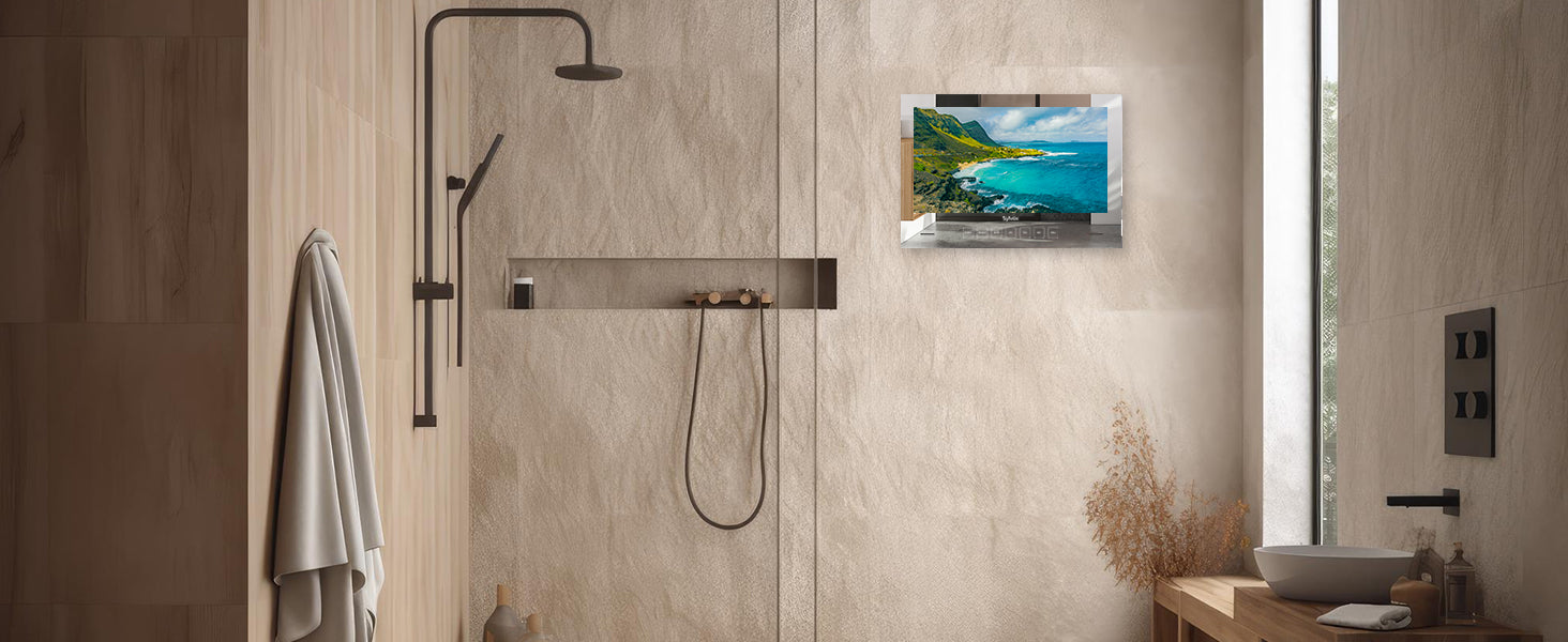 Sylvox Mirror Bathroom TV