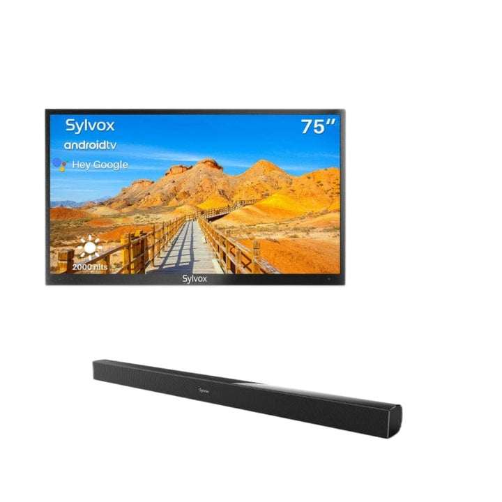 75" 2000Nit Android Outdoor TV (Full Sun) - 2023 Pool Pro Series
