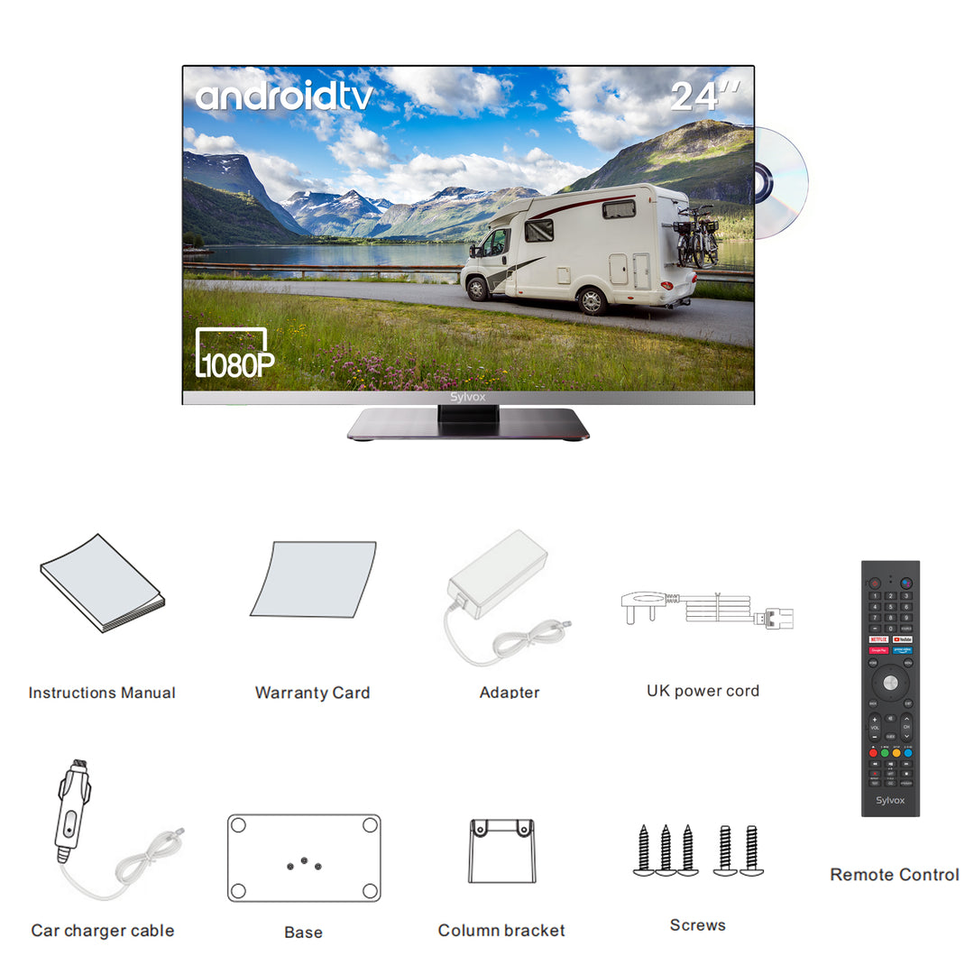 12 volt tv dvd combo