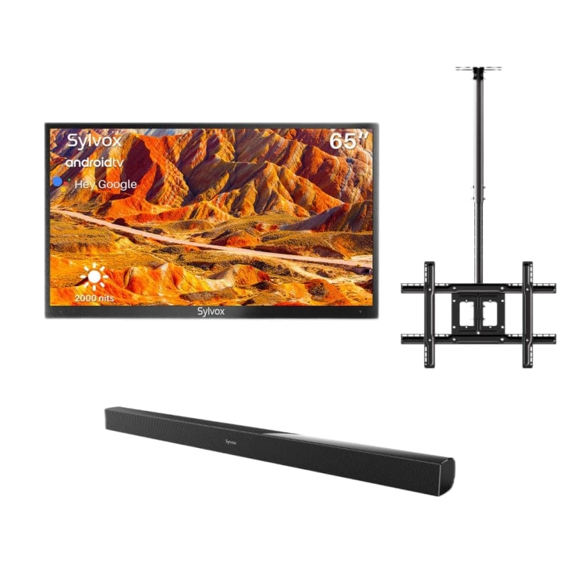 65" 2000Nit Android Outdoor TV (Full Sun) - 2023 Pool Pro Series