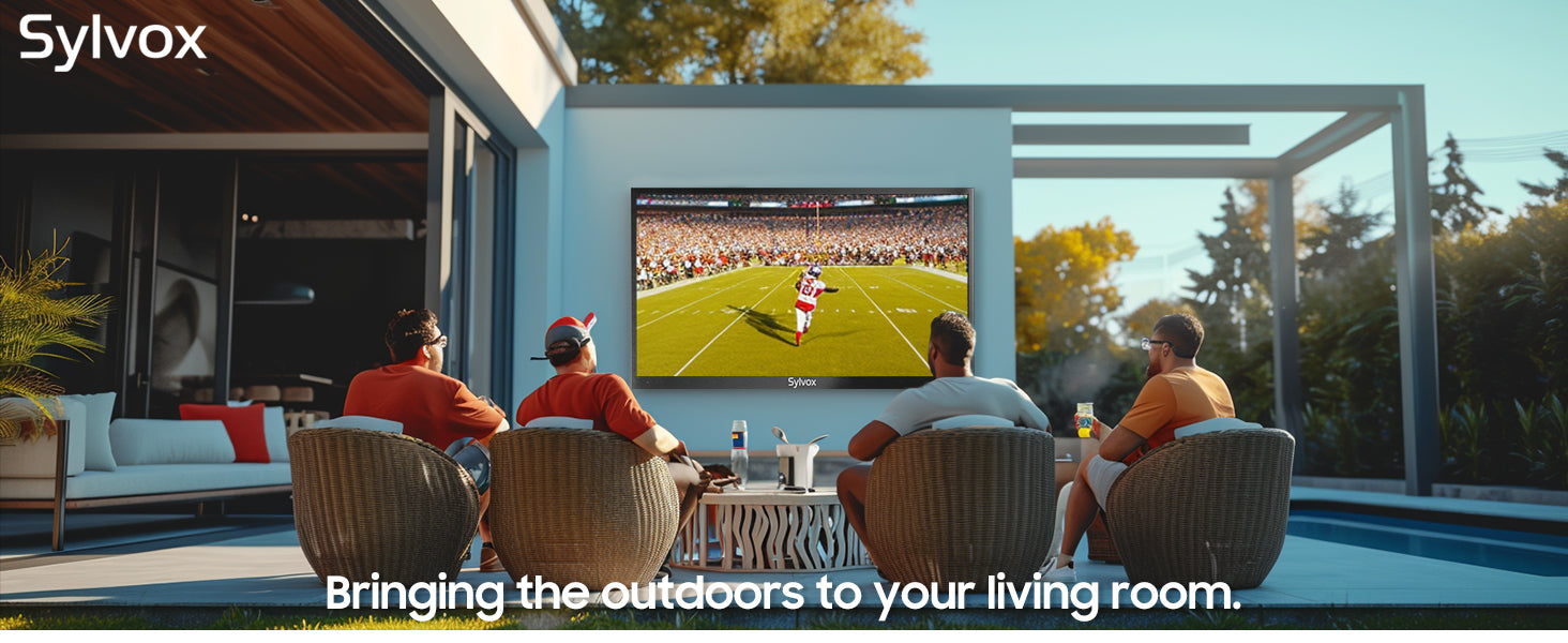 Google TV—Outdoor TV UK with 2000 Nits(2024 Pool Pro 2.0 Series)