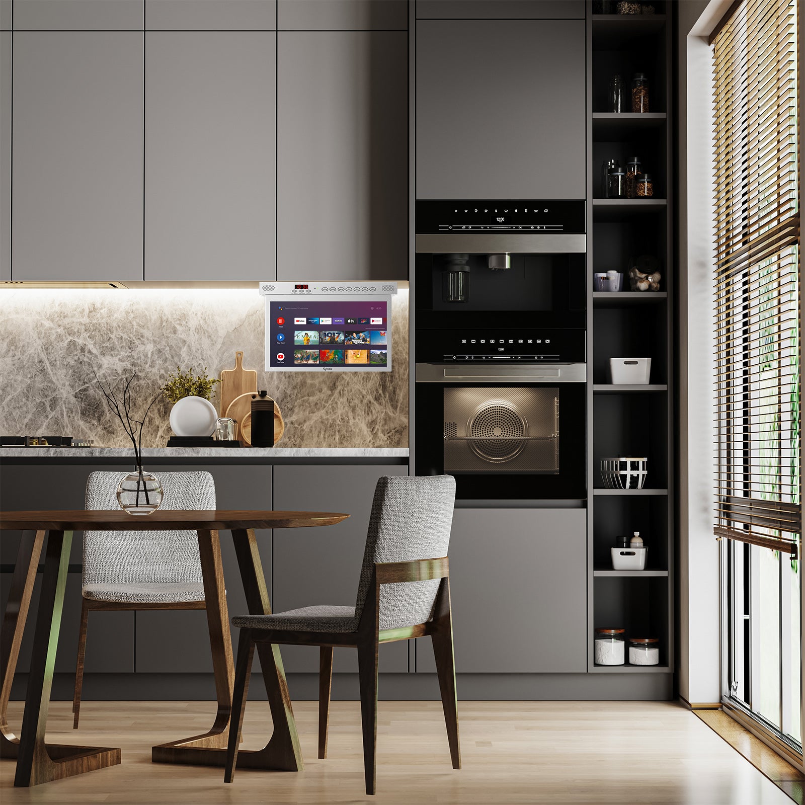 kitchen tv