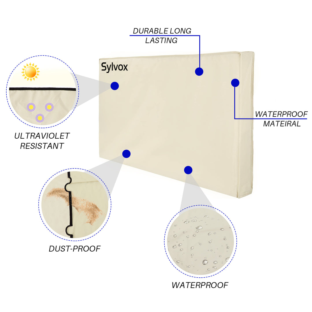 Waterpoor Outdoor TV Cover for 50-55" TVs