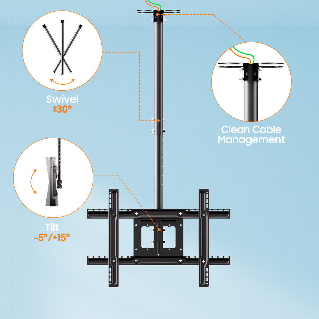 Sylvox Outdoor TV Ceiling Mount