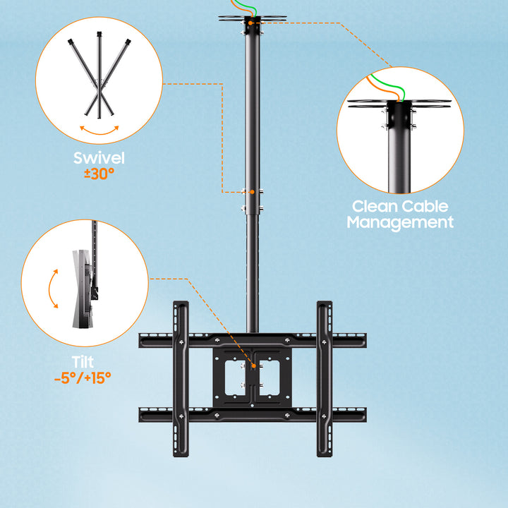 Sylvox Outdoor TV Ceiling Mount