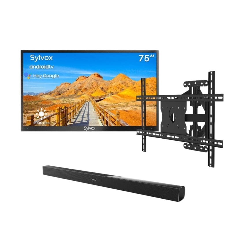 75" 2000Nit Android Outdoor TV (Full Sun) - 2023 Pool Pro Series