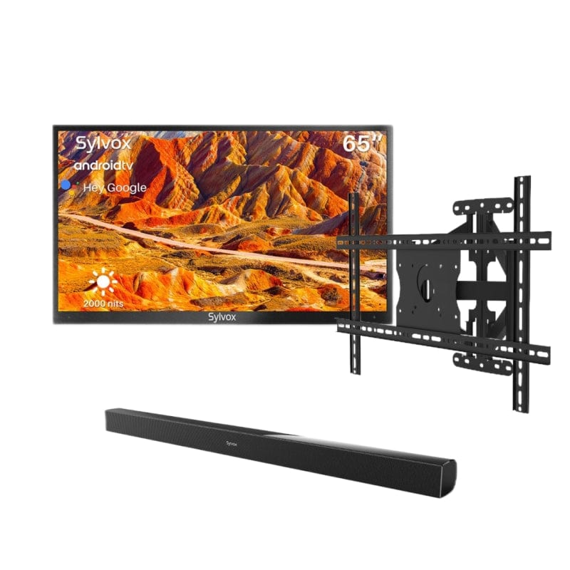 65" 2000Nit Android Outdoor TV (Full Sun) - 2023 Pool Pro Series