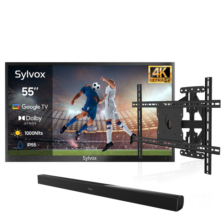 Outdoor TV UK with Google TV and 1000 Nits—2024 Deck Pro 2.0 Series
