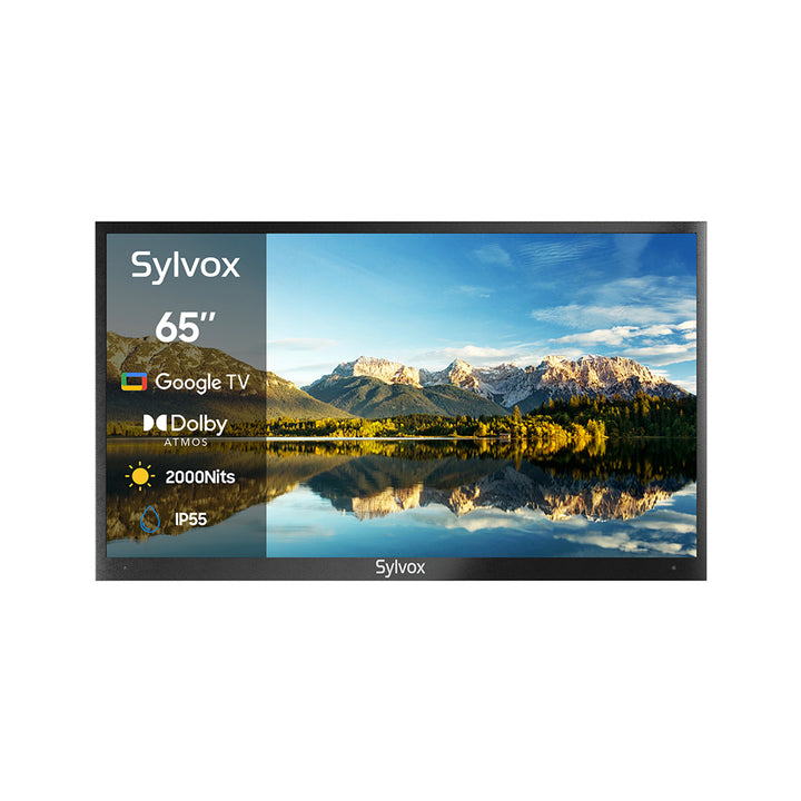 65" 2000Nit Google Outdoor TV UK(Full Sun) - 2024 Pool Pro 2.0 Series