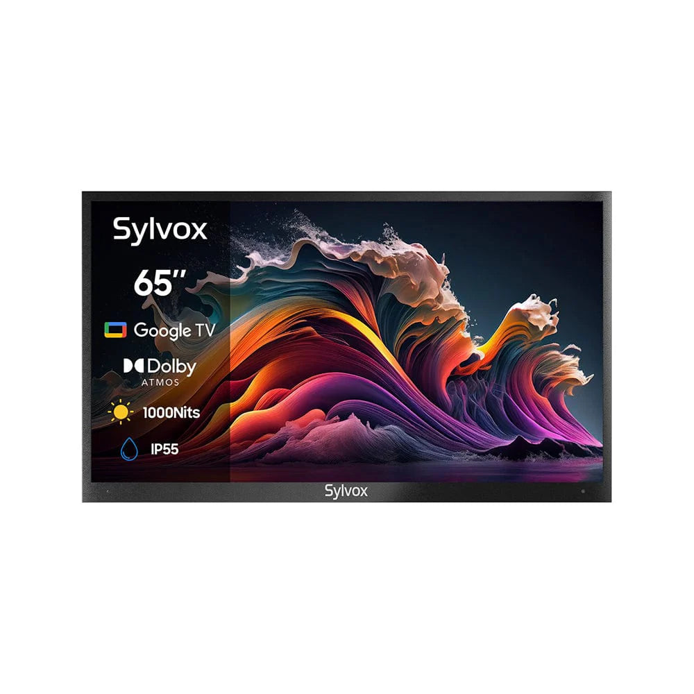 65" 1000Nit Advanced QLED  Google Outdoor TV (Partial Sun) - 2024 Deck Pro QLED 2.0 Series