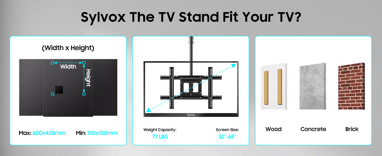 Outdoor TV Ceiling Mount