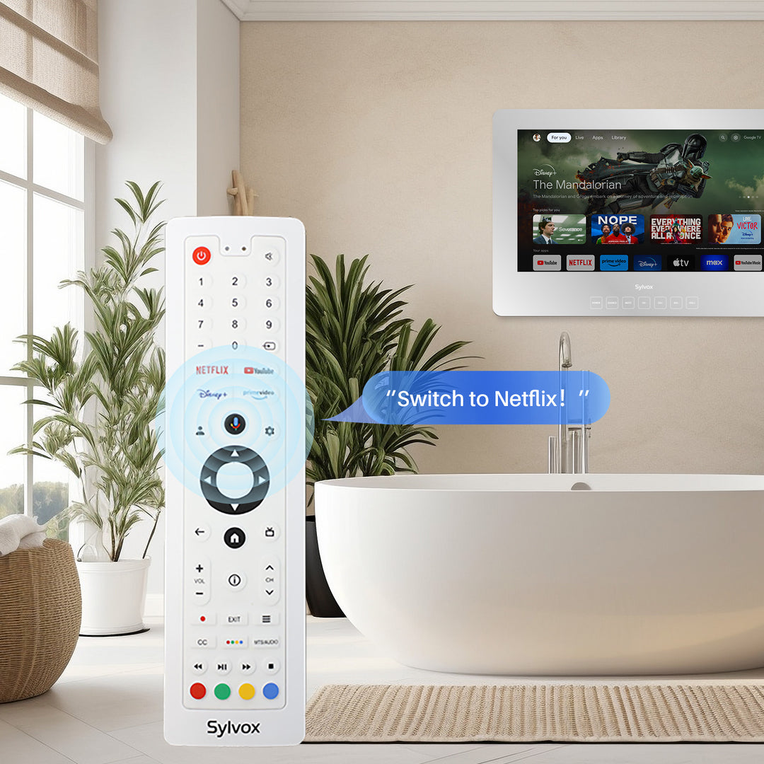 32" Waterproof Bathroom Mirror TV(Wall Mounted)