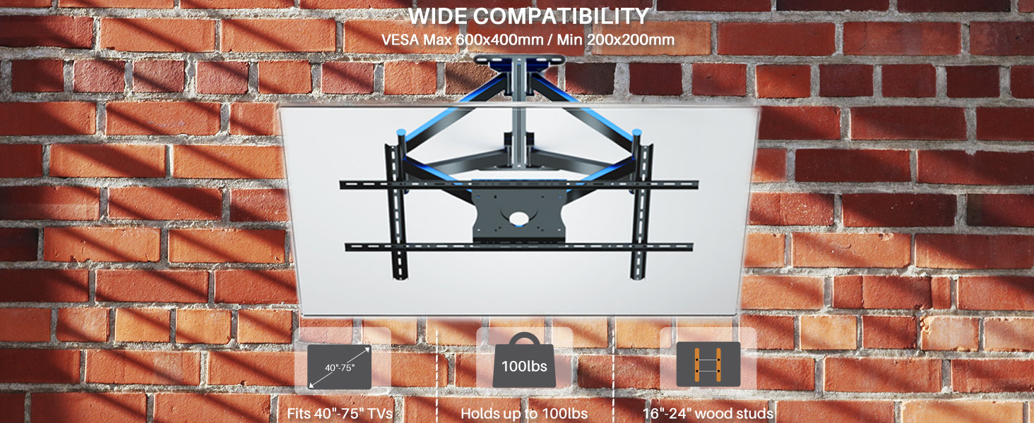 Outdoor TV Wall Mount