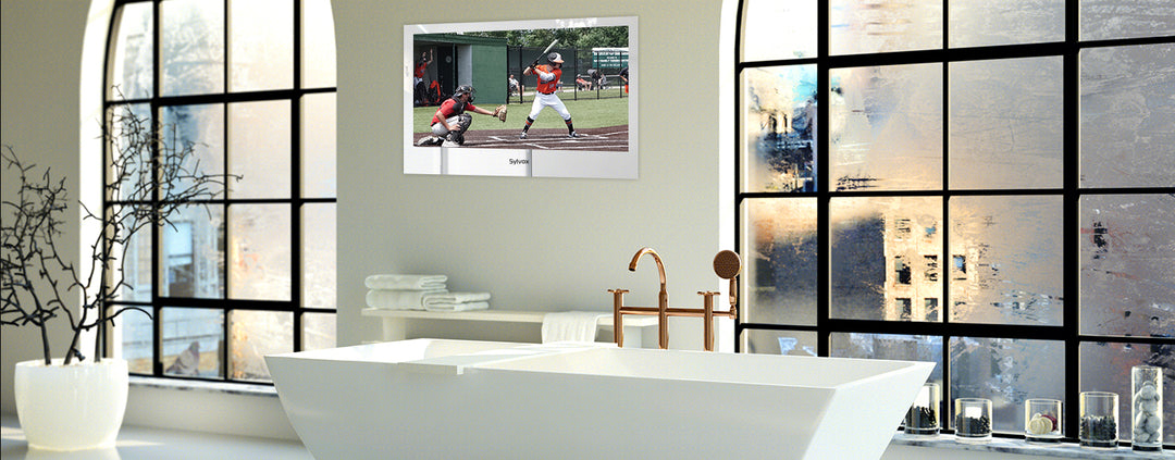 Metal Shell Design Mirror TV