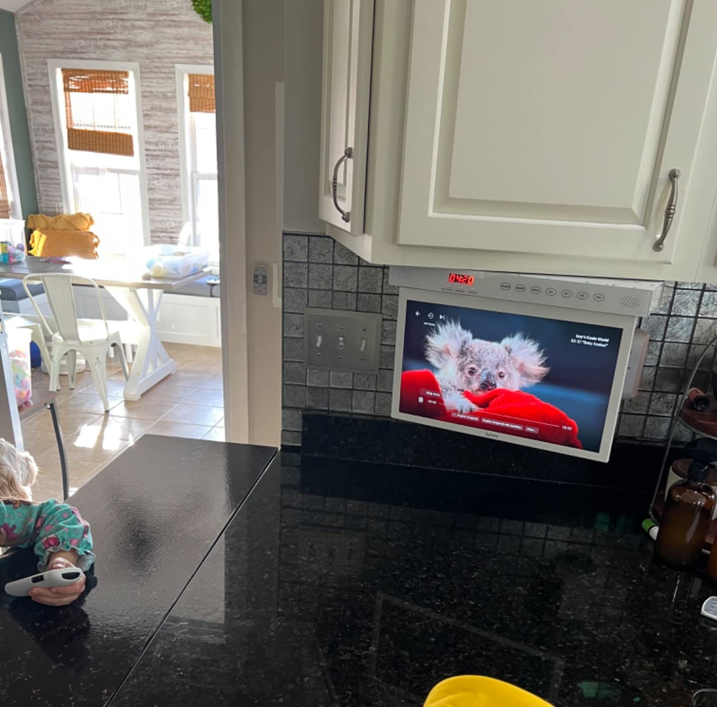 kitchen TV