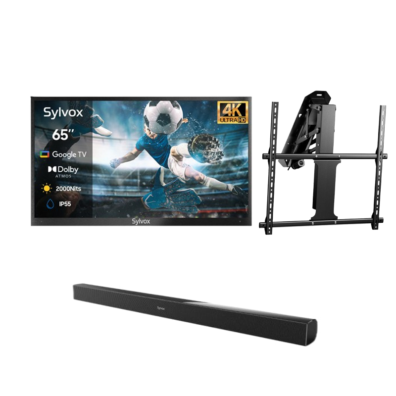 65" 1000Nit Google  Outdoor TV (Partial Sun) - 2024 Deck Pro 2.0 Series