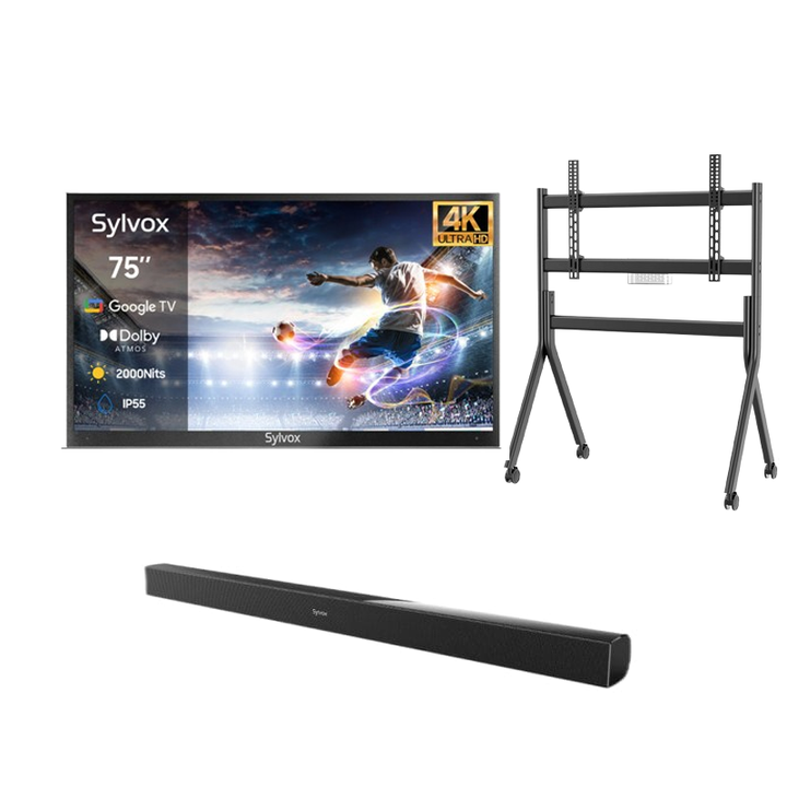 75" 1000Nit Google  Outdoor TV (Partial Sun) - 2024 Deck Pro 2.0 Series