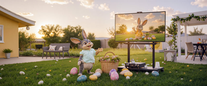 Easter Outdoor Entertainment Guide | Backyard Movie Night with Sylvox TVs