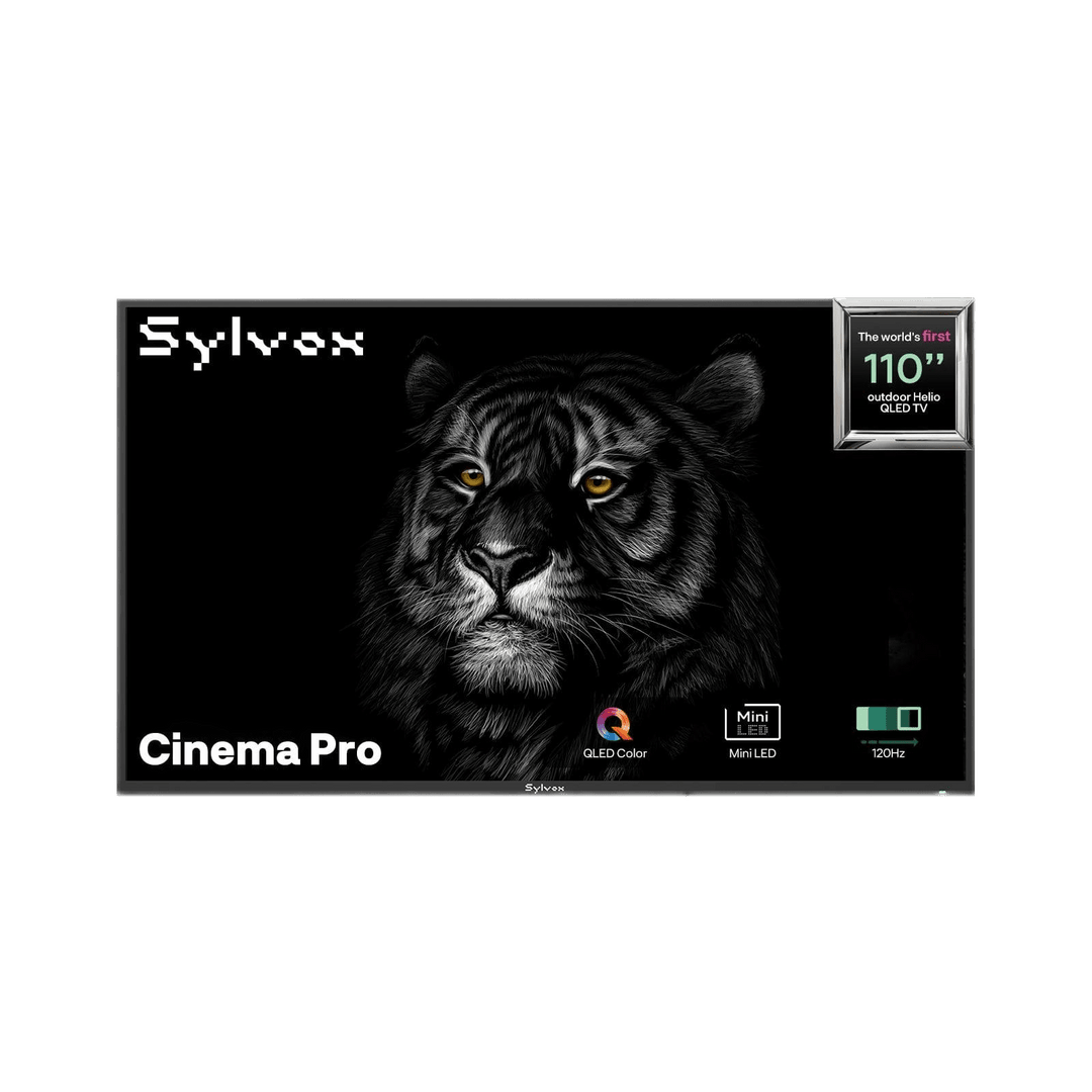 110" Full Sun Outdoor TV - 2025 Cinema Pro Helio QLED