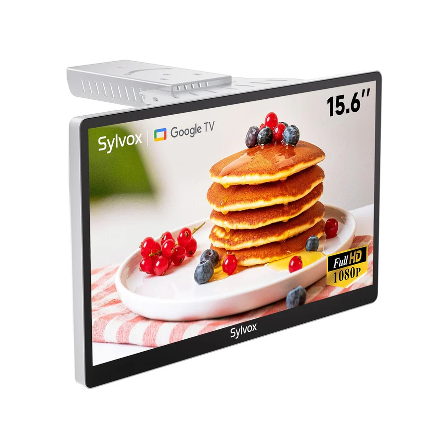 15.6" Under Cabinet Kitchen TV Mini Kitchen TV