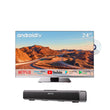 24" Limo Series TV with 12V Soundbar
