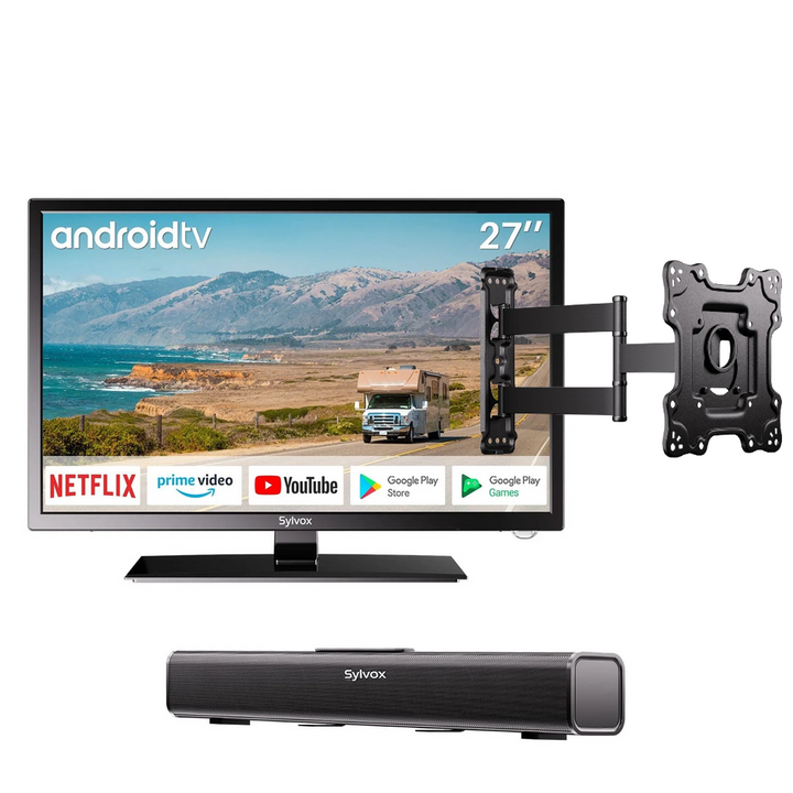 27'' Smart 12 Volt RV TV with DVD Player(Trailer Series)
