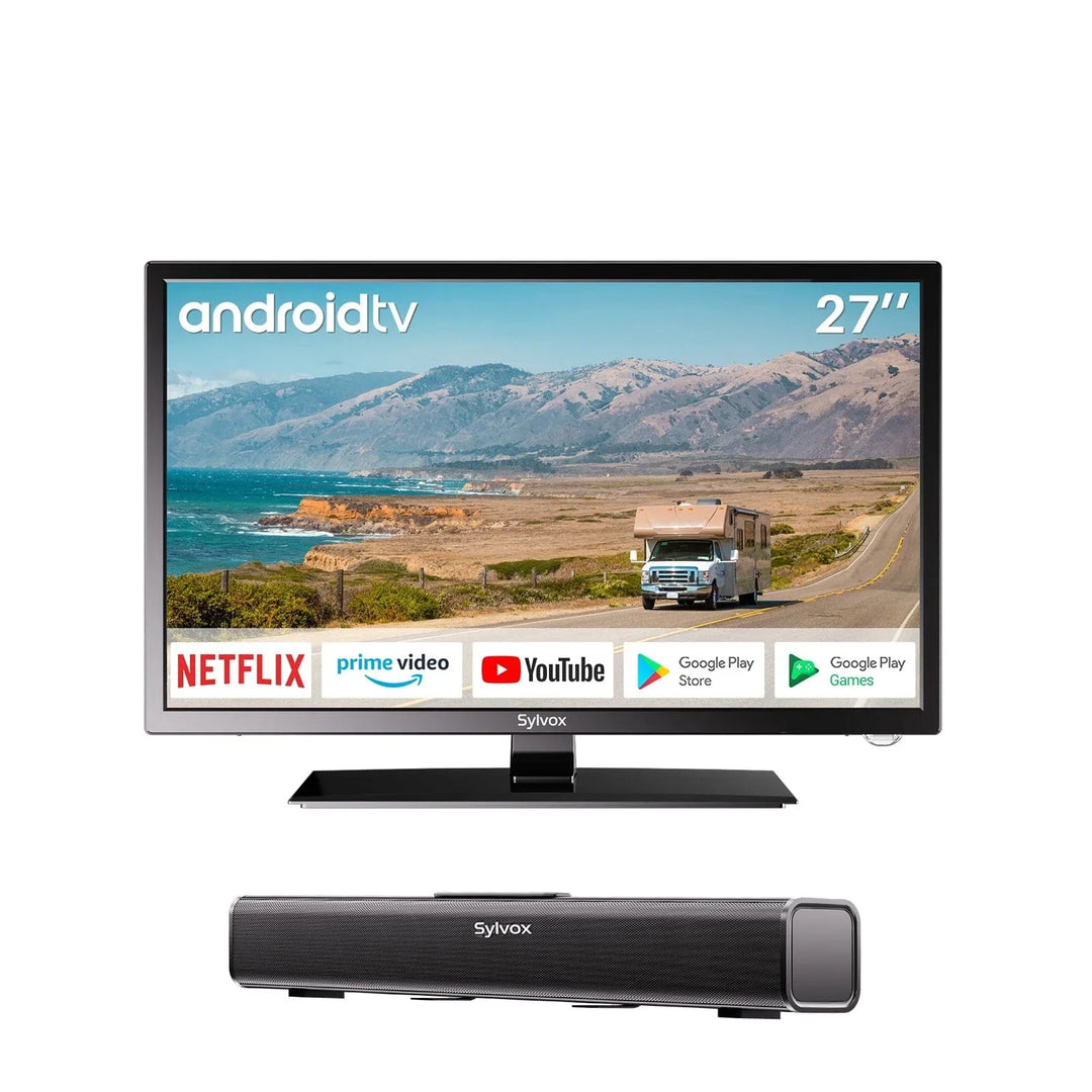 27'' Smart 12 Volt RV TV with DVD Player(Trailer Series)