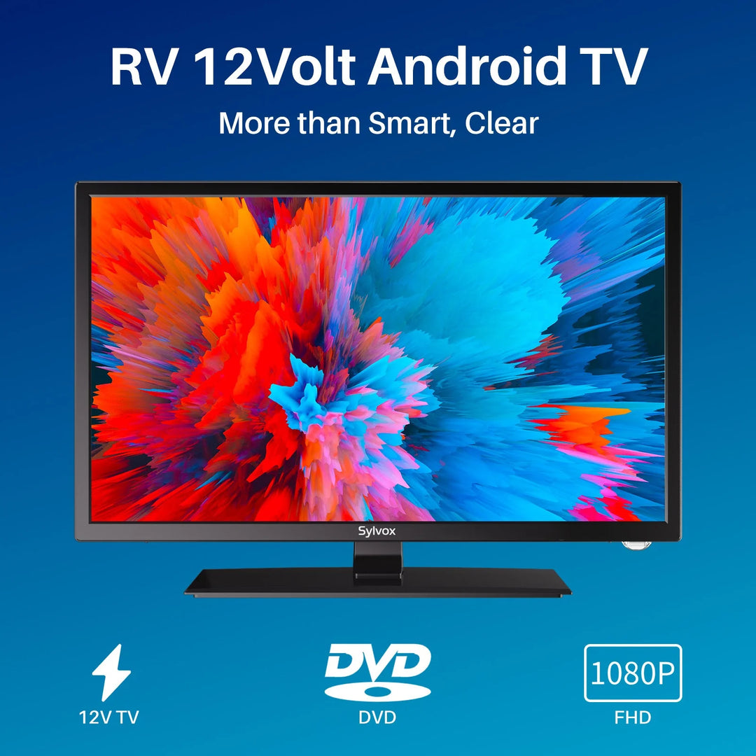 27'' Smart 12 Volt RV TV with DVD Player(Trailer Series)