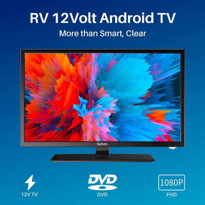 27'' Smart 12 Volt RV TV with DVD Player(Trailer Series)