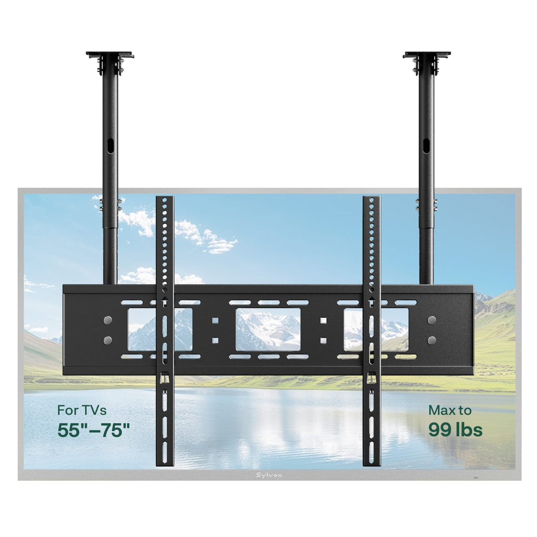 Sylvox Outdoor TV Dual-Pole Ceiling Mount
