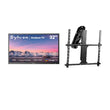 32" Pool SE Full Sun Outdoor TV with Mortorized Ceiling Mount
