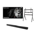 75" Outdoor TV, 3500 Nits, 120Hz - 2025 Cinema  Pro Helio QLED