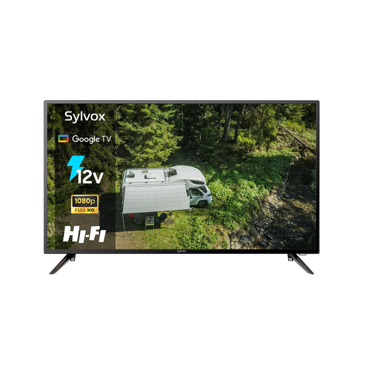 40" Smart 12V Caravan TV, Motorhome TV, Campervan TV, RV TV (2024 Google TV) - No DVD Combo - Vehicle Series