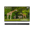 43" Frameless Pro Full Sun Outdoor TV with S2 Outdoor Soundbar
