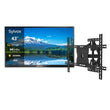 43" Pool Pro 2.0 Full Sun Outdoor TV with Outdoor TV Wall Mount