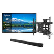 43" Pool Pro 2.0 Full Sun Outdoor TV with Wall Mount & S2 Outdoor Soundbar