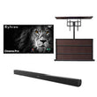 75" Outdoor TV, 3500 Nits, 120Hz - 2025 Cinema  Pro Helio QLED