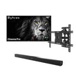 75" Outdoor TV, 3500 Nits, 120Hz - 2025 Cinema  Pro Helio QLED