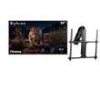 55" Cinema Helio QLED Full Sun Outdoor TV with Mortorized Ceiling Mount
