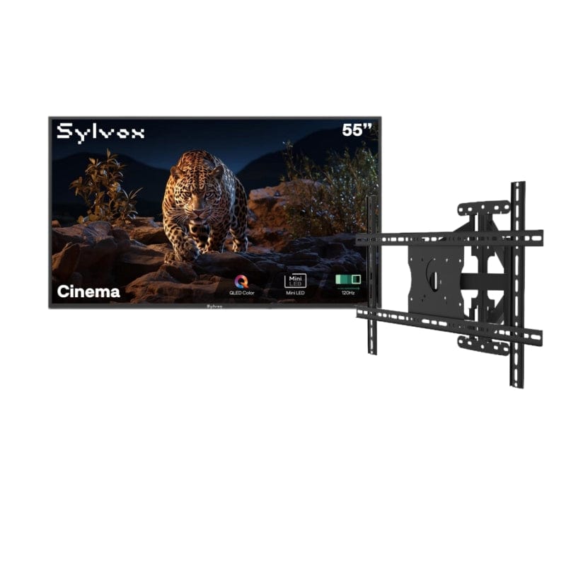 55" Cinema Helio QLED Full Sun Outdoor TV with Outdoor TV Wall Mount
