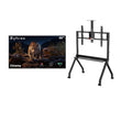 55" Cinema Helio QLED Full Sun Outdoor TV with Rolling TV Cart
