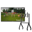 55" Frameless Pro Full Sun Outdoor TV with Rolling TV Cart