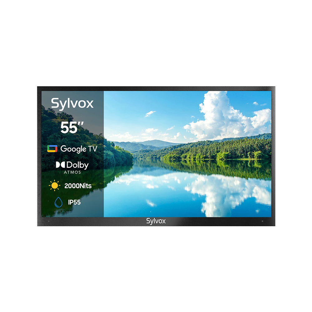 55" 2000Nit Google Outdoor TV 2024 Pool Pro 2.0