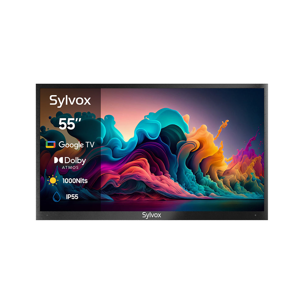 55" 1000Nit Advanced QLED Google Outdoor TV 2026 Deck Pro QLED 2.0