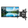 55" Pool Pro 2.0 Full Sun Outdoor TV with Outdoor TV Wall Mount