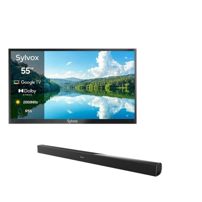 55" Pool Pro 2.0 Full Sun Outdoor TV with S2 Soundbar