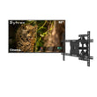 65" Cinema Helio QLED Full Sun Outdoor TV with Outdoor TV Wall Mount
