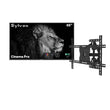 65" Cinema Pro Helio QLED Full Sun Outdoor TV with Outdoor TV Wall Mount
