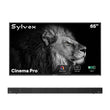 65" Cinema Pro Helio QLED Full Sun Outdoor TV with S3 Soundbar
